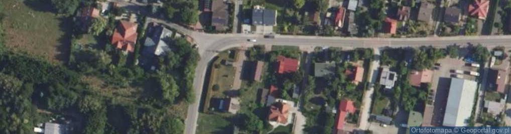 Zdjęcie satelitarne Wiejska ul.
