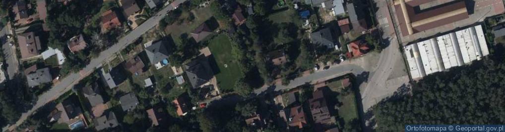 Zdjęcie satelitarne Wiejska ul.