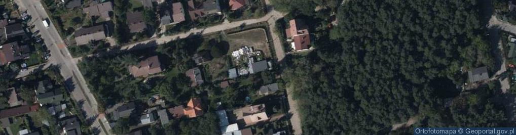 Zdjęcie satelitarne Wiejska ul.