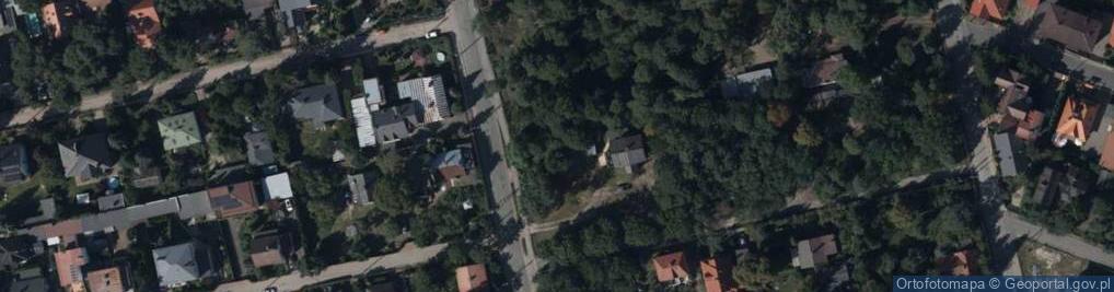 Zdjęcie satelitarne Wiejska ul.