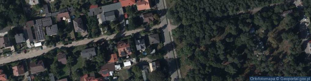 Zdjęcie satelitarne Wiejska ul.
