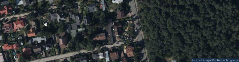 Zdjęcie satelitarne Wiejska ul.