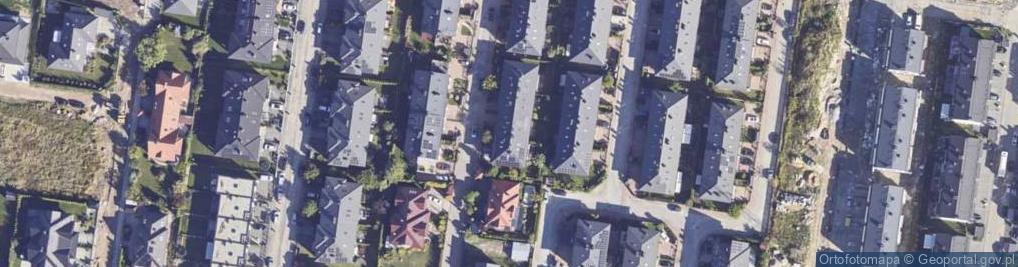 Zdjęcie satelitarne Wiejska ul.