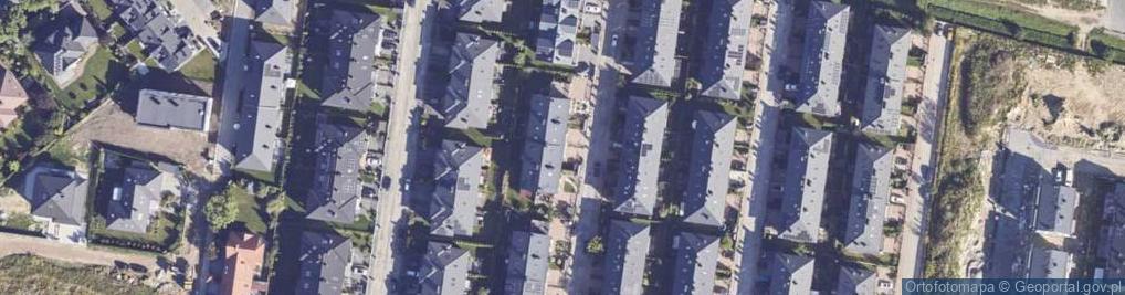 Zdjęcie satelitarne Wiejska ul.