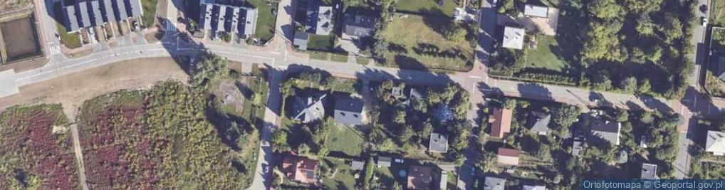 Zdjęcie satelitarne Wiśniowa ul.