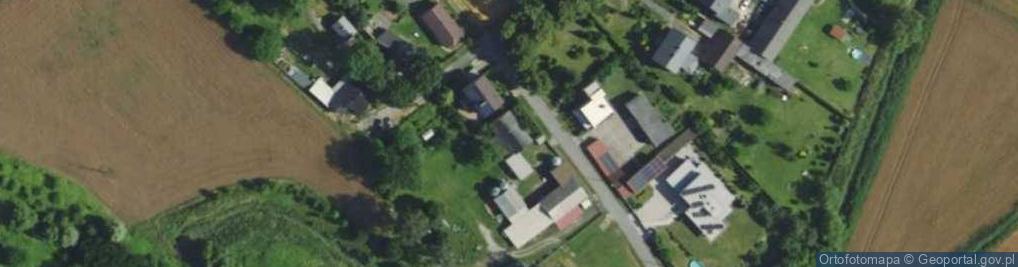 Zdjęcie satelitarne Wiejska ul.