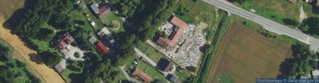 Zdjęcie satelitarne Wiejska ul.