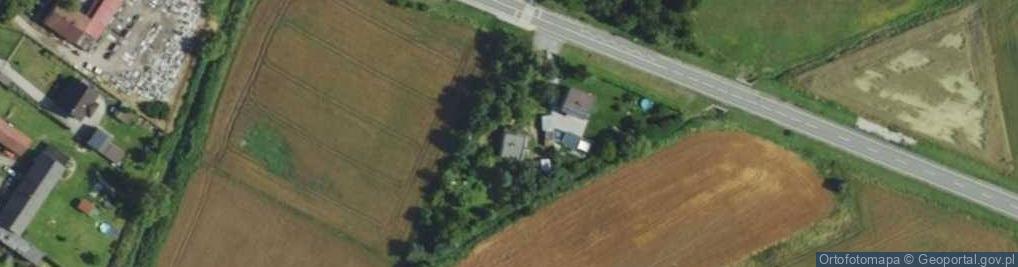 Zdjęcie satelitarne Wiejska ul.