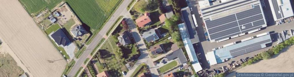 Zdjęcie satelitarne Wiśniowa ul.