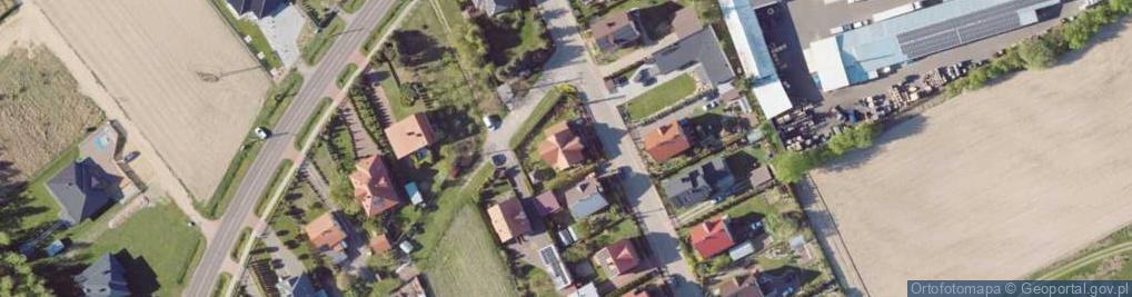 Zdjęcie satelitarne Wiśniowa ul.