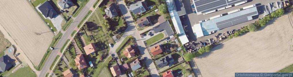 Zdjęcie satelitarne Wiśniowa ul.