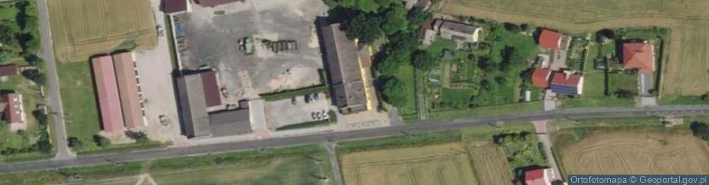 Zdjęcie satelitarne Wiejska ul.