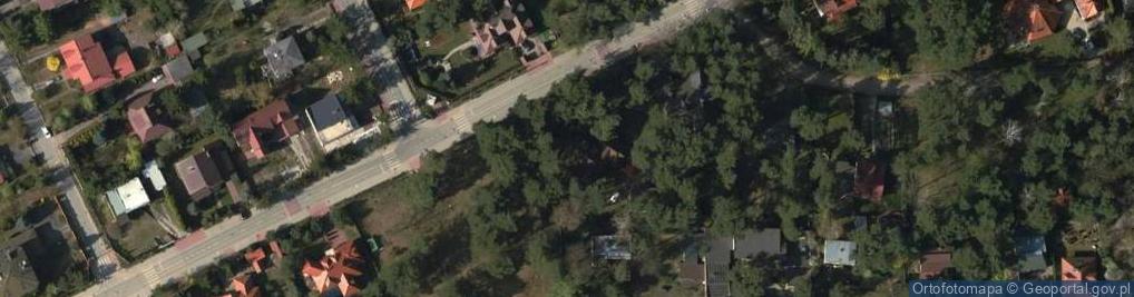 Zdjęcie satelitarne Wilanowska ul.