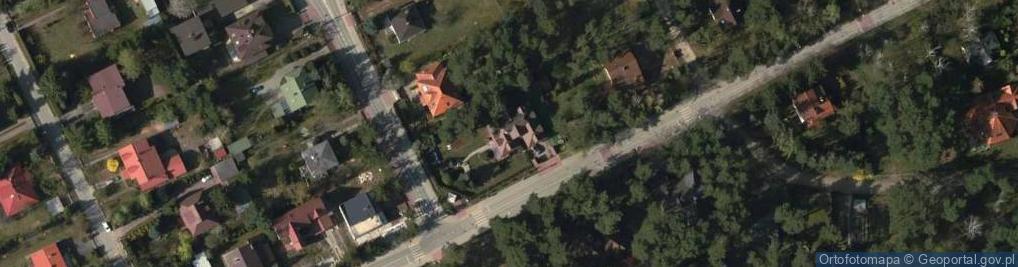 Zdjęcie satelitarne Wilanowska ul.