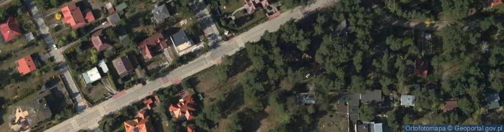 Zdjęcie satelitarne Wilanowska ul.