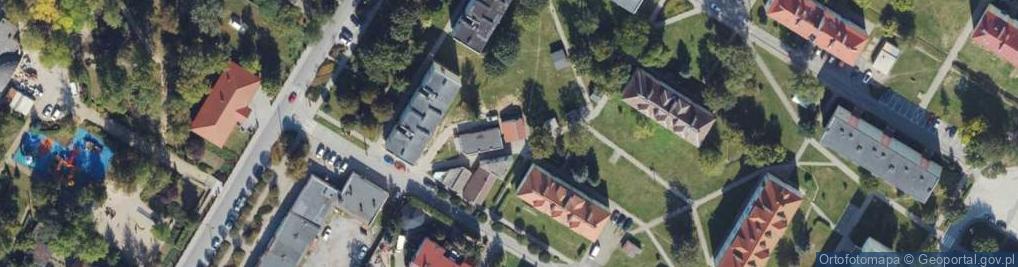 Zdjęcie satelitarne Wiertników ul.