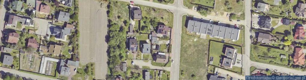 Zdjęcie satelitarne Wiosenna ul.