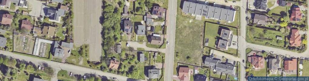 Zdjęcie satelitarne Wiosenna ul.