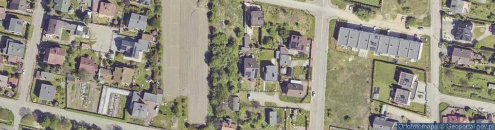 Zdjęcie satelitarne Wiosenna ul.