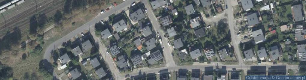 Zdjęcie satelitarne Wiejska ul.