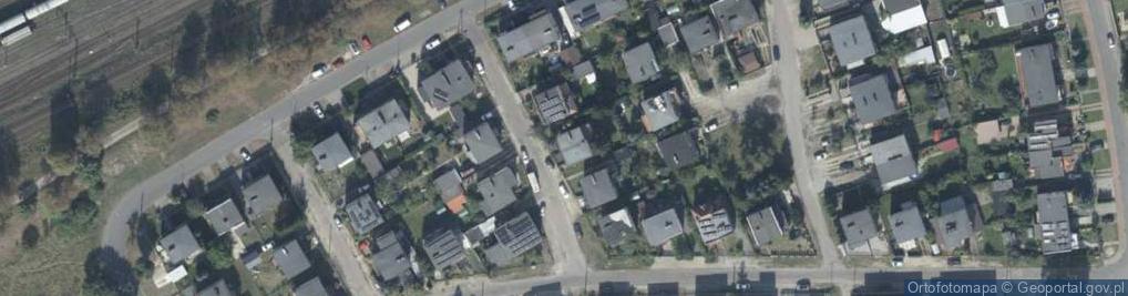 Zdjęcie satelitarne Wiejska ul.