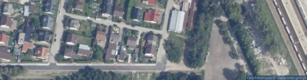 Zdjęcie satelitarne Wiśniowa ul.