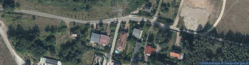 Zdjęcie satelitarne Wiejska ul.
