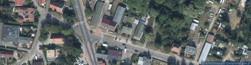 Zdjęcie satelitarne Wiejska ul.