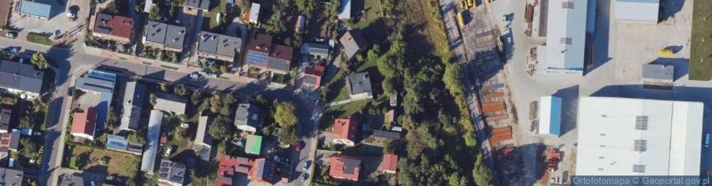 Zdjęcie satelitarne Wiśniowa ul.
