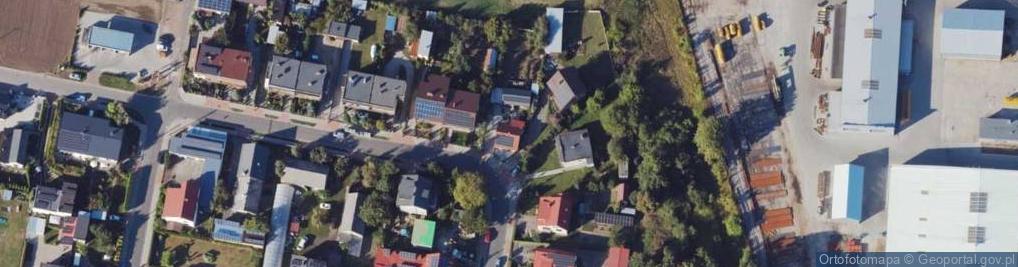 Zdjęcie satelitarne Wiśniowa ul.