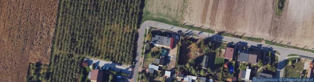 Zdjęcie satelitarne Wiśniowa ul.