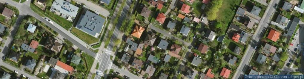 Zdjęcie satelitarne Wiązowa ul.