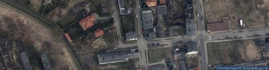 Zdjęcie satelitarne Wiejska ul.