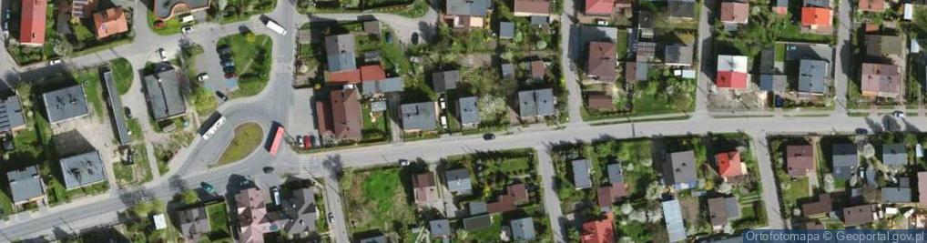 Zdjęcie satelitarne Wierzeje ul.