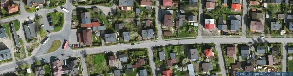 Zdjęcie satelitarne Wierzeje ul.