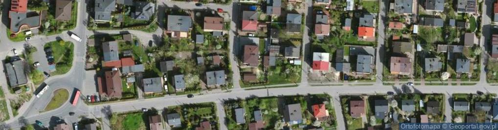 Zdjęcie satelitarne Wierzeje ul.