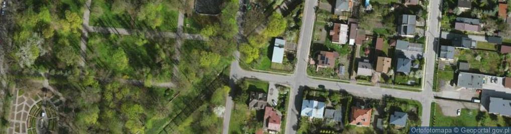 Zdjęcie satelitarne Wiosenna ul.
