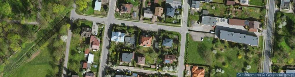 Zdjęcie satelitarne Wiosenna ul.