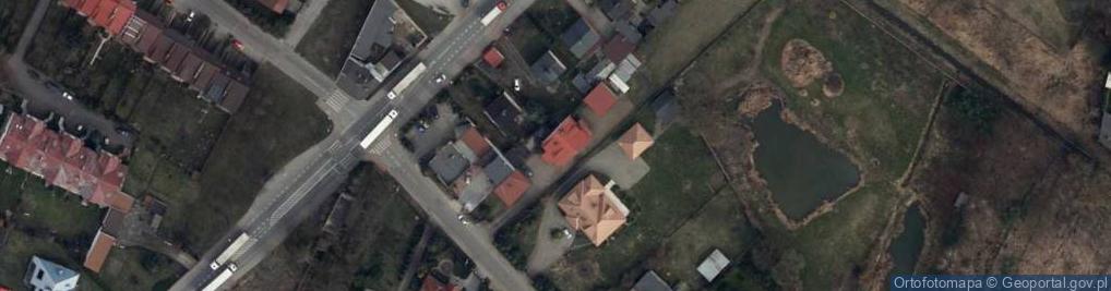 Zdjęcie satelitarne Wiślana ul.