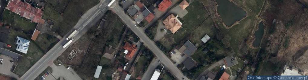 Zdjęcie satelitarne Wiślana ul.