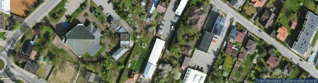 Zdjęcie satelitarne Wiślana ul.