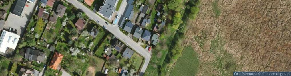 Zdjęcie satelitarne Wiślana ul.