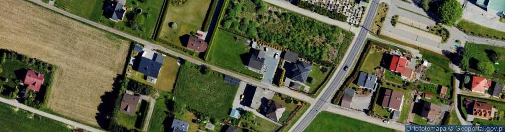 Zdjęcie satelitarne Wiosenna ul.