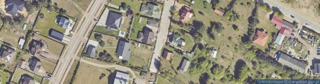 Zdjęcie satelitarne Wiosenna ul.