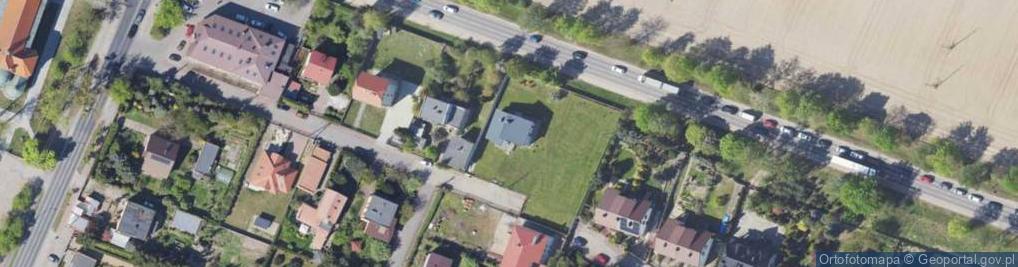 Zdjęcie satelitarne Wiosenna ul.