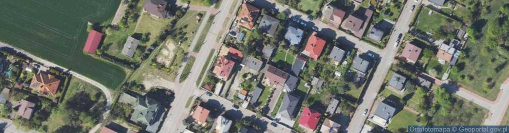 Zdjęcie satelitarne Wiśniowa ul.