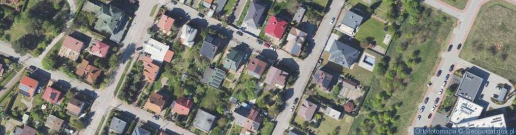 Zdjęcie satelitarne Wiśniowa ul.