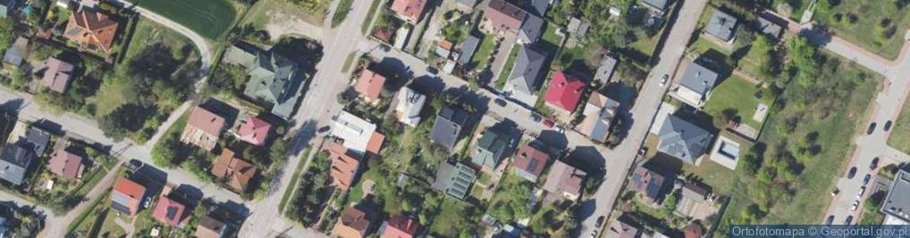 Zdjęcie satelitarne Wiśniowa ul.