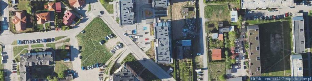 Zdjęcie satelitarne Wiejska ul.