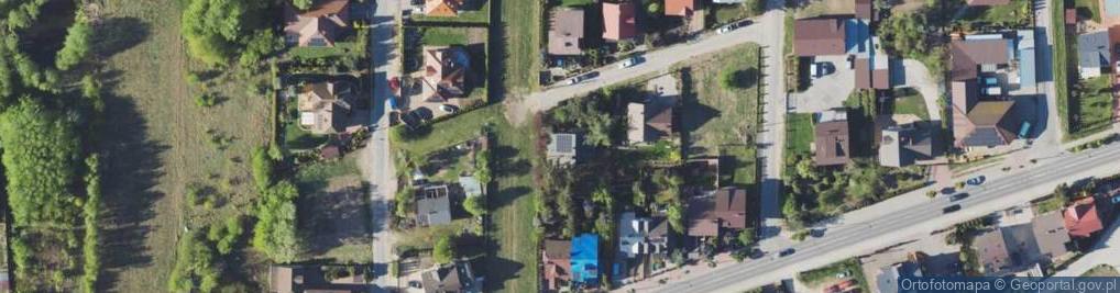 Zdjęcie satelitarne Wiśniowa ul.